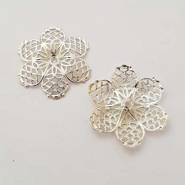 Charm Diverse N&deg;019 Silver Flower