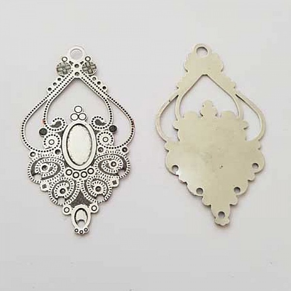 Breloque Divers N&deg;038 Connecteur Argent