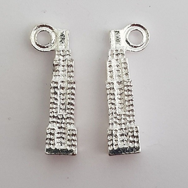 Empire State Building charm x 10 stycken