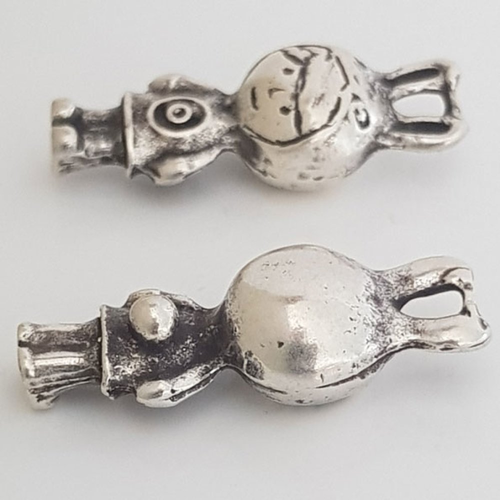 Barnberlock N°31 Zamak (försilvrad)