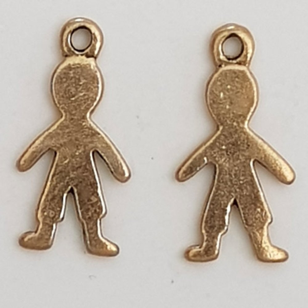 Charm Child N°49 Pojke Brons