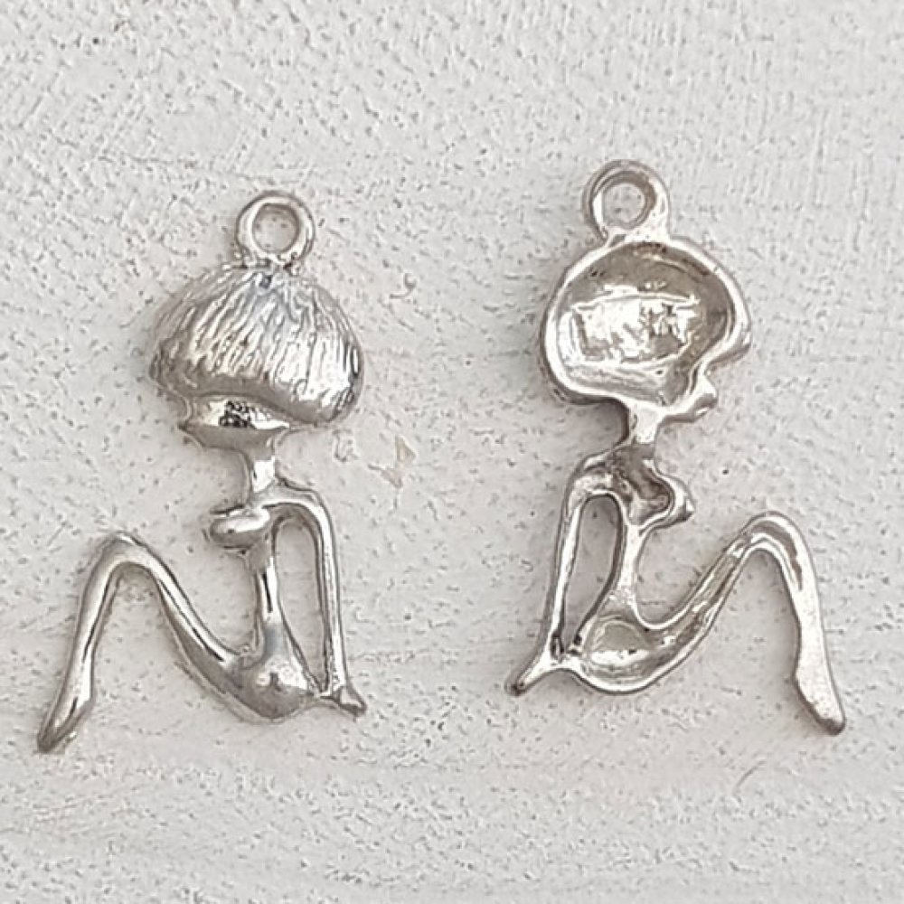 Barn charm N°50 Girl Silver