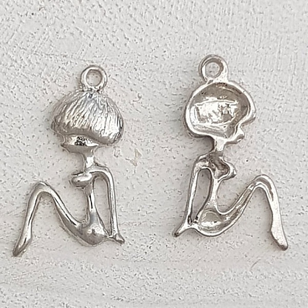 Barn charm N&deg;50 Girl Silver
