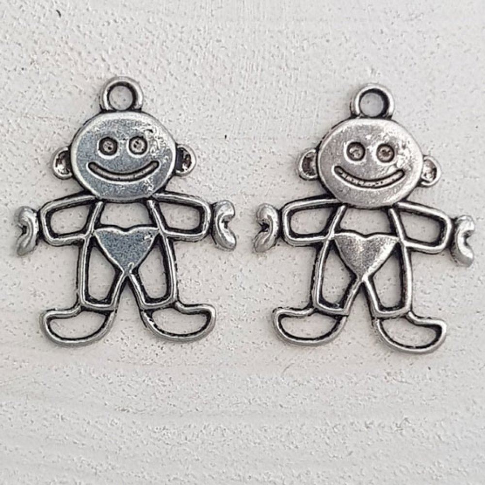 Barn charm N°52 Pojke Silver
