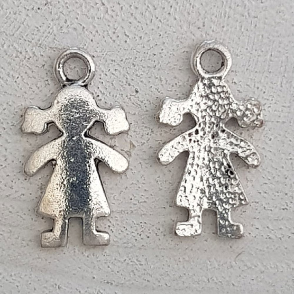 Barn charm N°56 Girl Silver