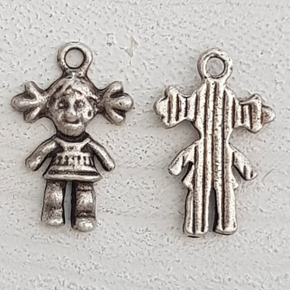 Charm Child N°57 flicka silver