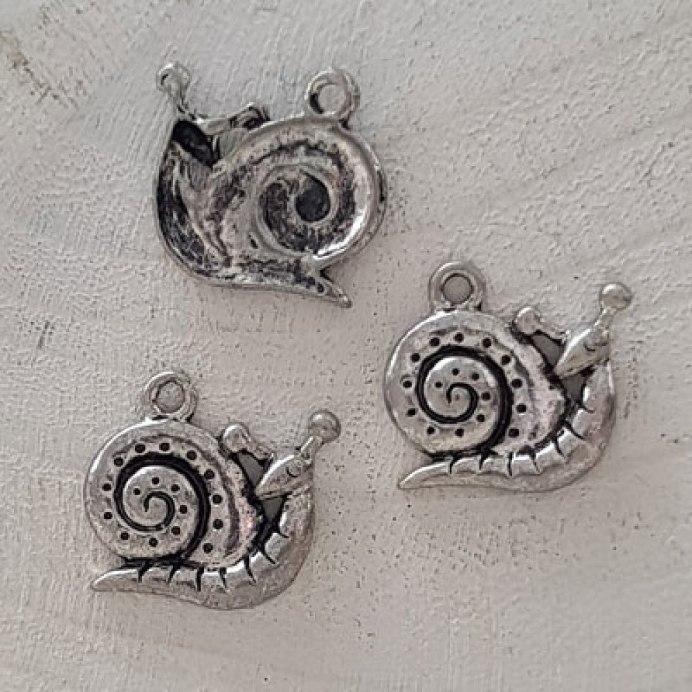 Snigel charm N°02 Silver