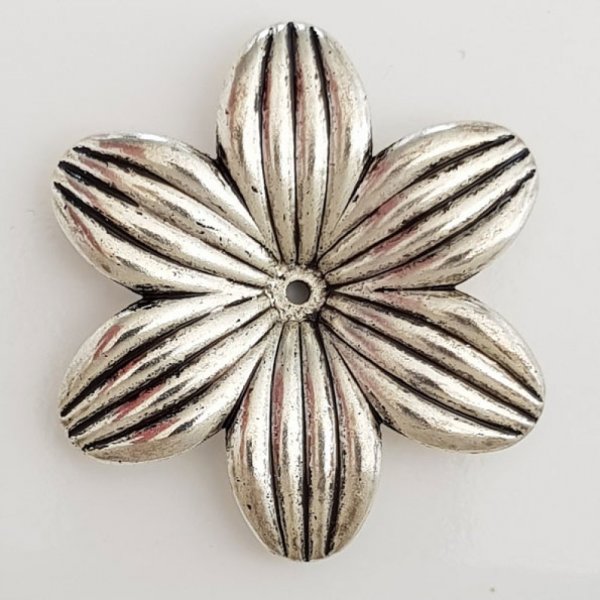 CCB Flower charm N&deg;002 Silver
