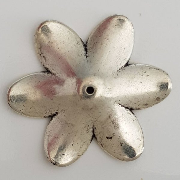 CCB Flower charm N&deg;002 Silver