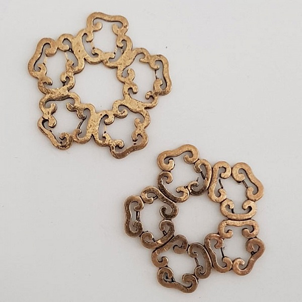 Blomma charm metall N&deg;022