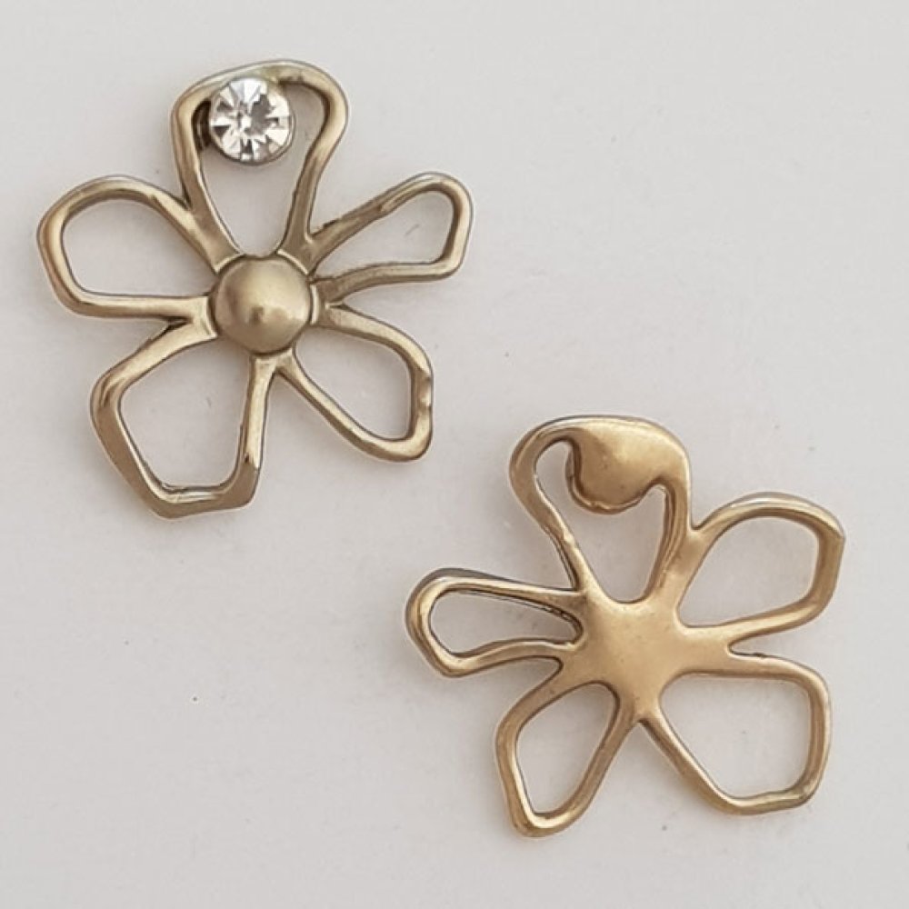 Blomma charm metall N°057