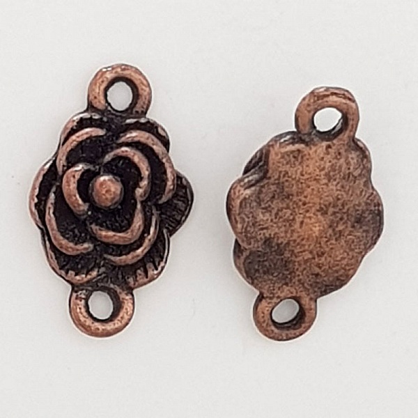 Flower Charm Metal N&deg;070 koppar