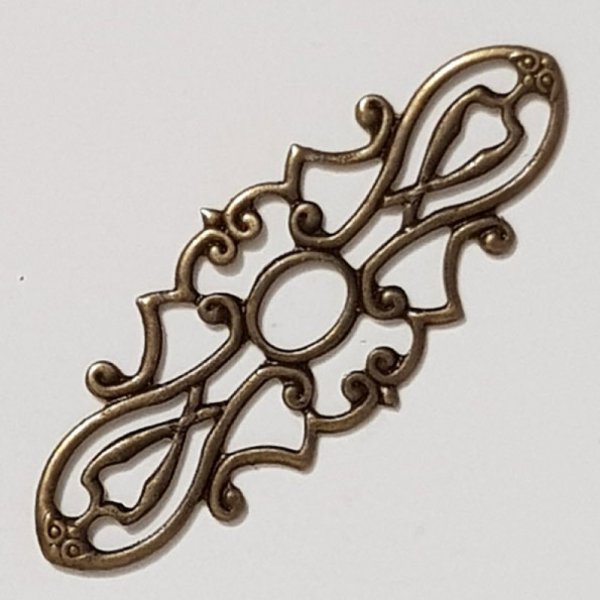 Flower Charm Metal N&deg;105 x 20 stycken