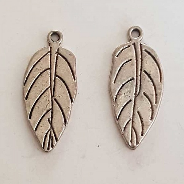 Breloque Fleur M&eacute;tal N&deg;160 Argent