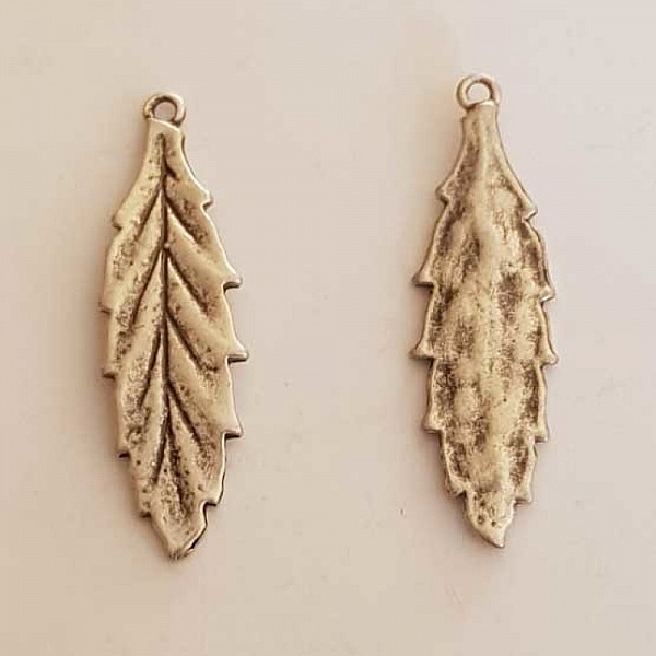 Breloque Fleur M&eacute;tal N&deg;165 Argent