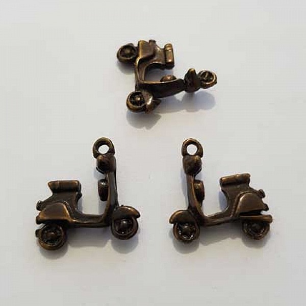 Breloque Moto N&deg;02 Bronze