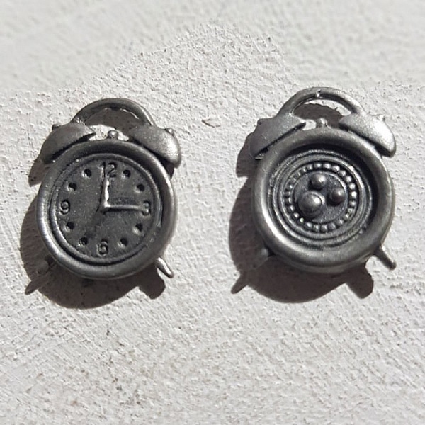 Charm Clockwork N&deg;09 Silver Aged