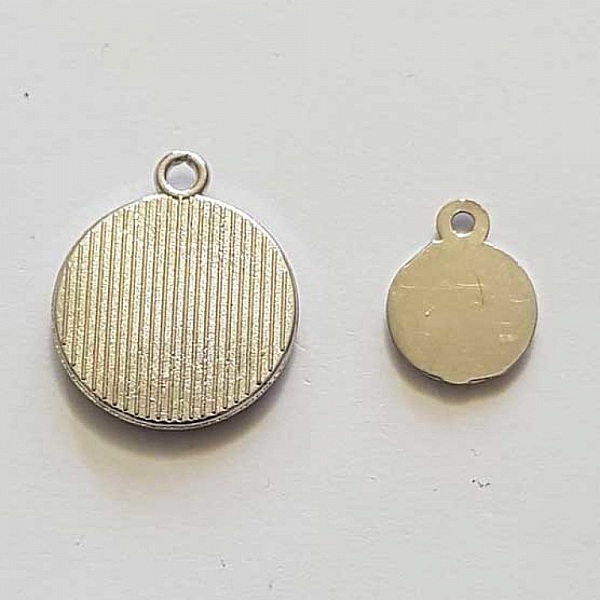 Breloque M&eacute;canisme Horloge N&deg;20 Lot 2 pi&egrave;ces