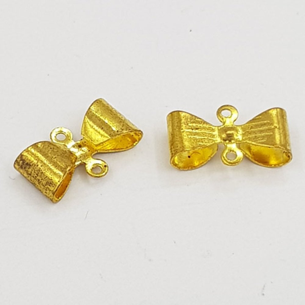 Charm fluga N°19 Charm fluga band i guldpläterad metall