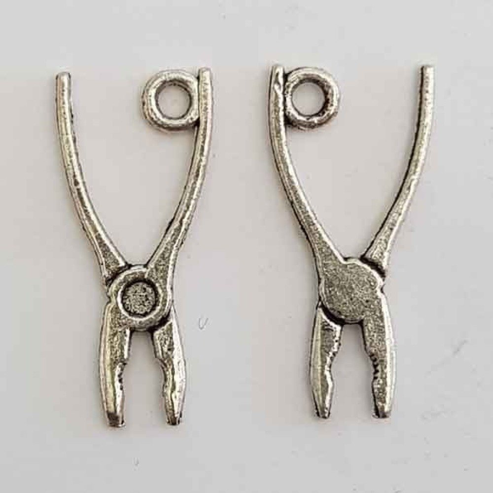 Charm Tool Tång silverpläterad