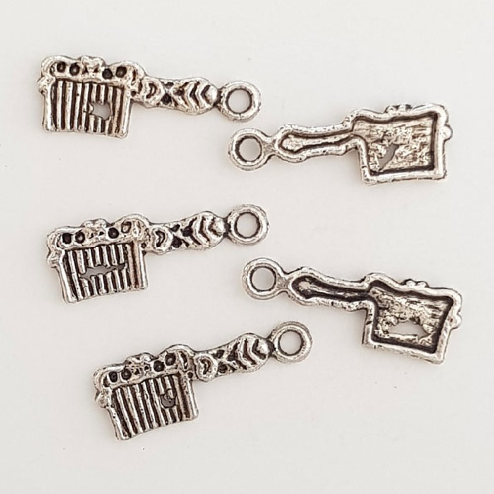 Frisörkam charm N°04-03 Set med 5 stycken