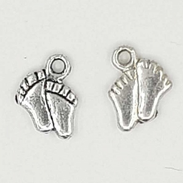 Breloque Pied N&deg;08 Double