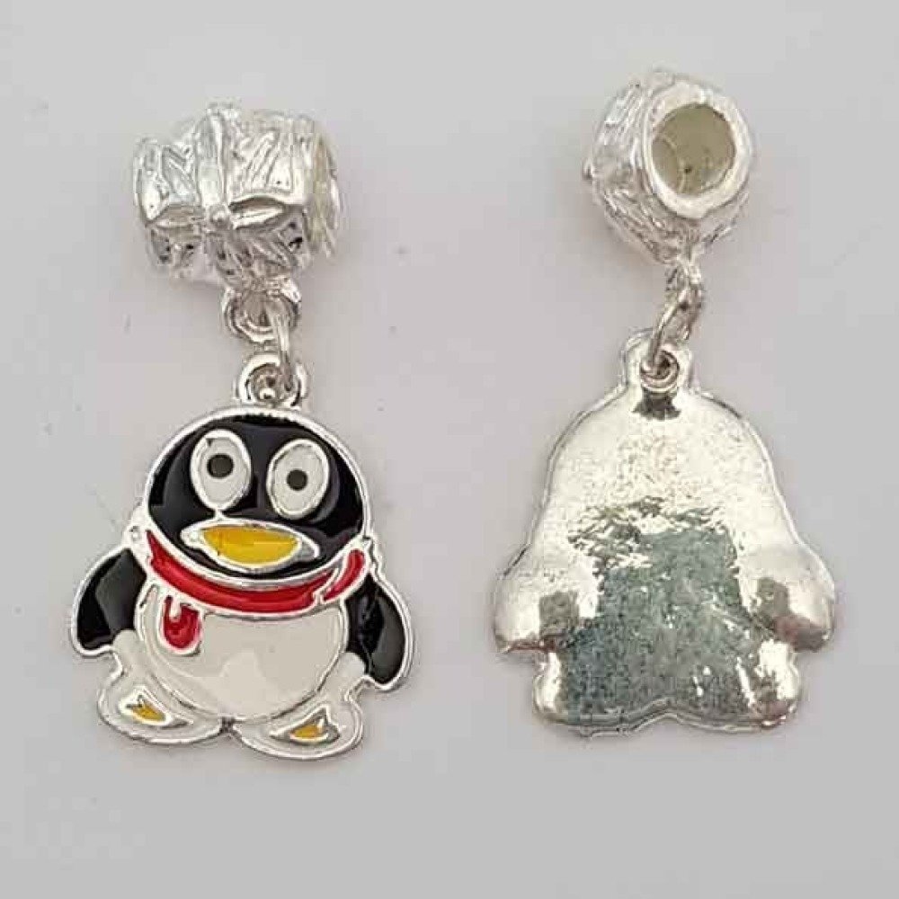 Penguin Charm N°01 x 2 stycken
