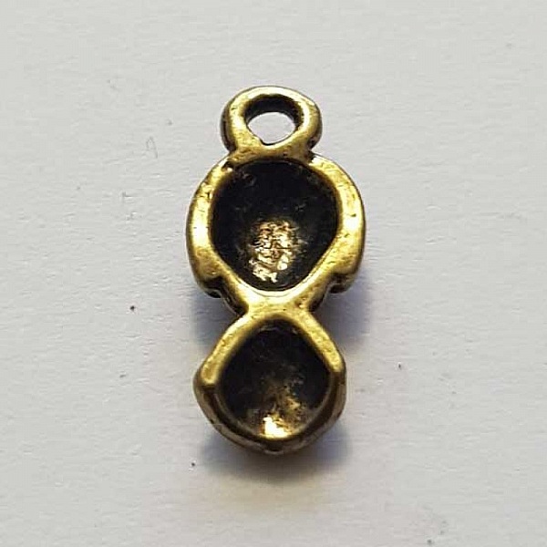 Breloque Poup&eacute;e Chinoise N&deg;03 15 mm Bronze