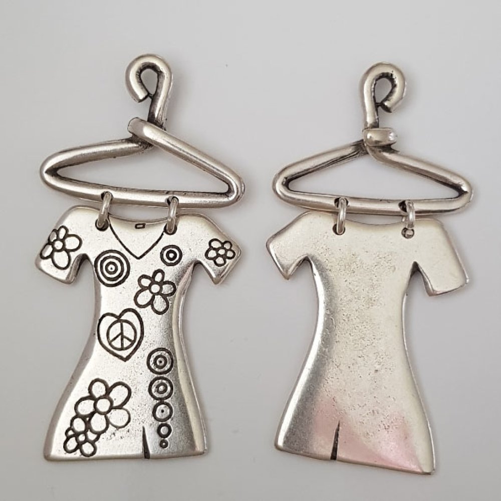 Klänning charm N°02 i Zamak