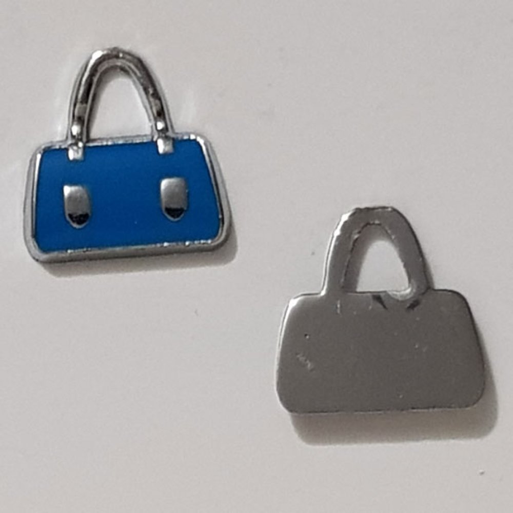 Charm väska N°18 Blå