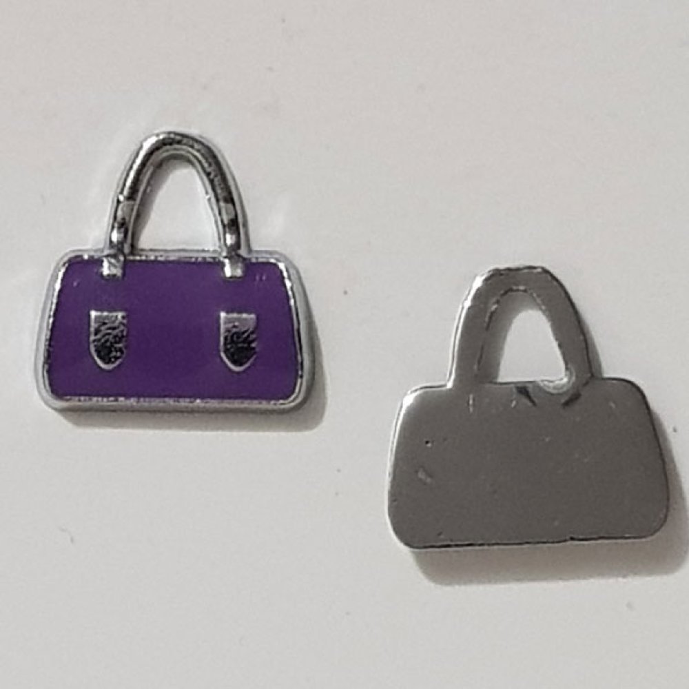 Charm väska N°18 lila