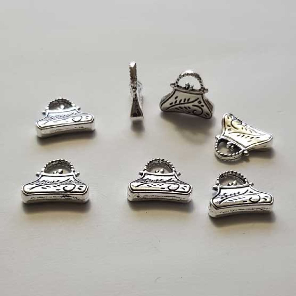 Charm väska N°25 Silver
