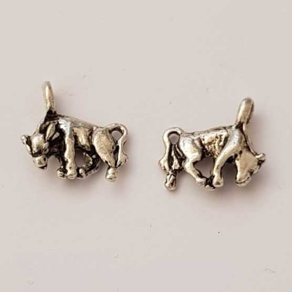 Stj&auml;rntecken charm Taurus Silver Metal N&deg;01