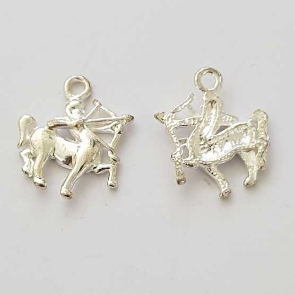 Stjärntecken charm Skytten Silver Metal N°05
