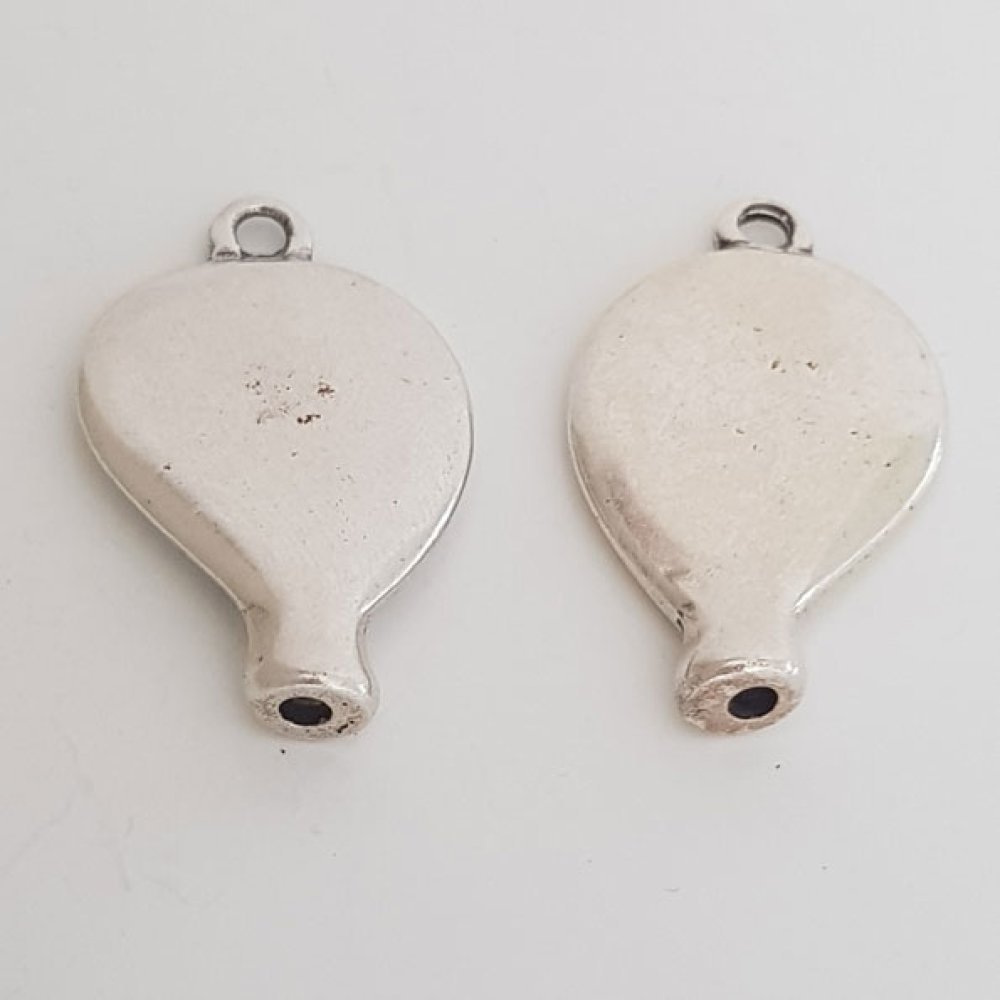 Charm apa N°02 Zamak (försilvrad)