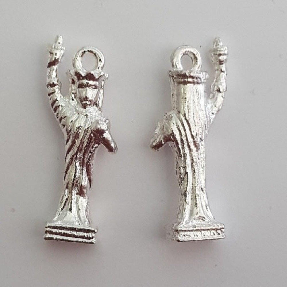 Frihetsgudinnan charm x 10 stycken