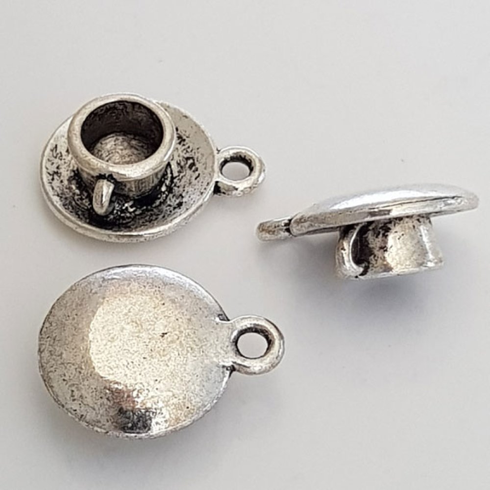 Charm kopp och tallrik N°04 kök Silver