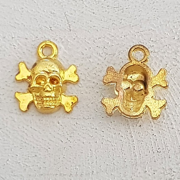 Skull och korsben charm N&deg;15