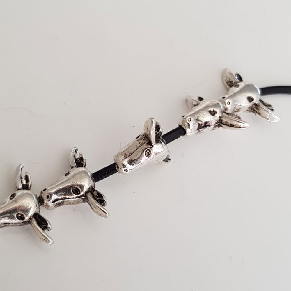 Cow Charm N°02 x 10 stycken