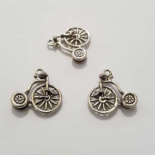 Breloque V&eacute;lo N&deg;02 Argent