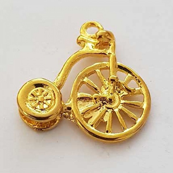 Breloque V&eacute;lo N&deg;02 Dor&eacute;