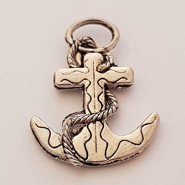 Breloque ancre N&deg;05 Argent