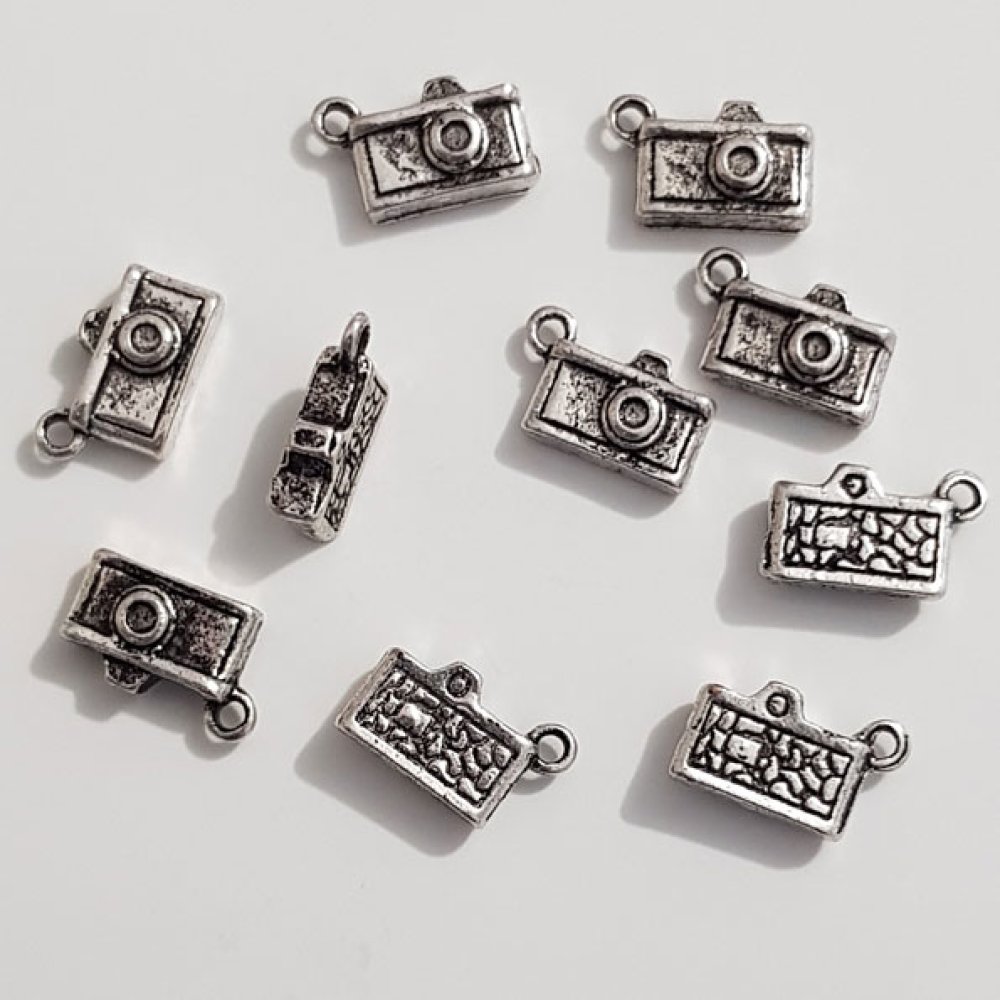 Kamera charm N°03 Silver