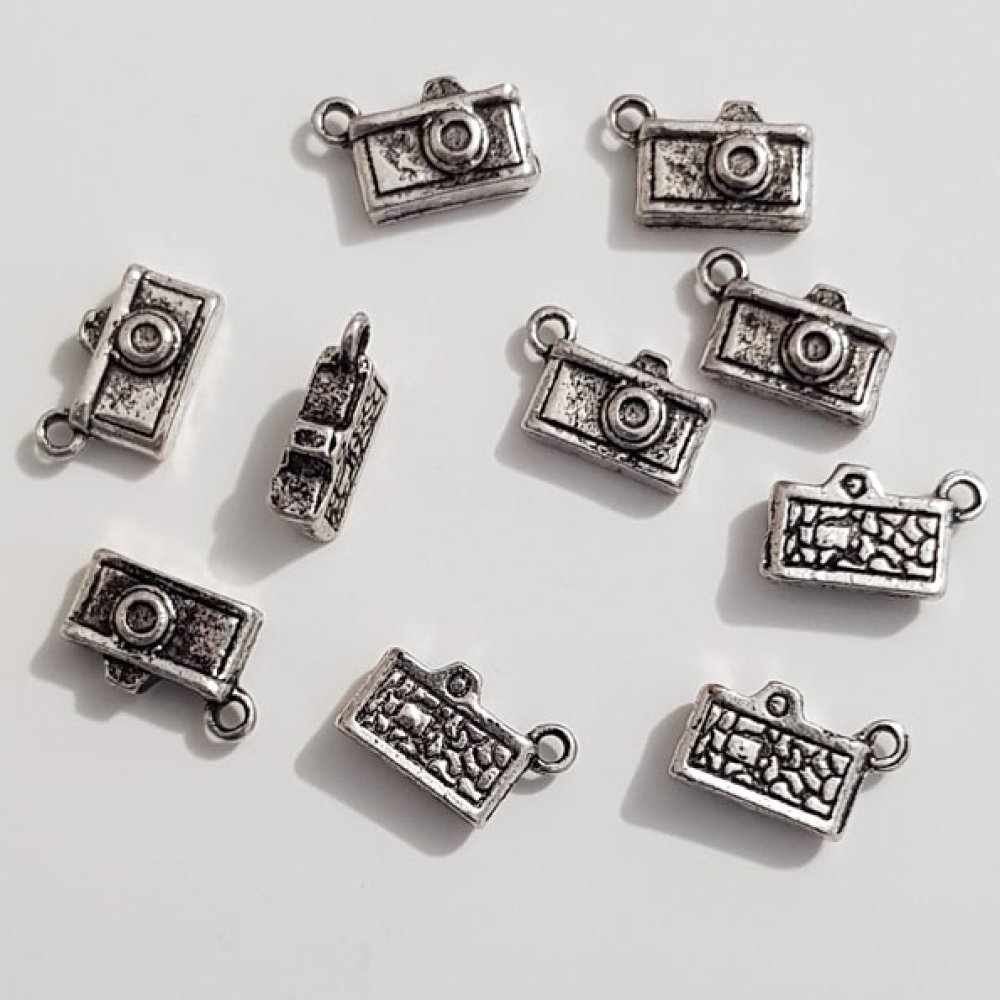 Kamera charm N°03 Silver