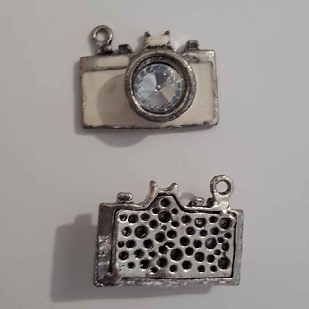 Kamera charm N°05 Silver