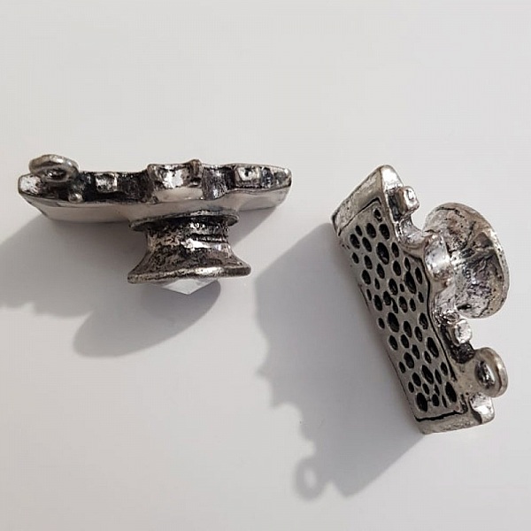 Kamera charm N&deg;05 Silver