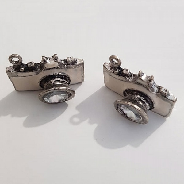 Kamera charm N&deg;05 Silver