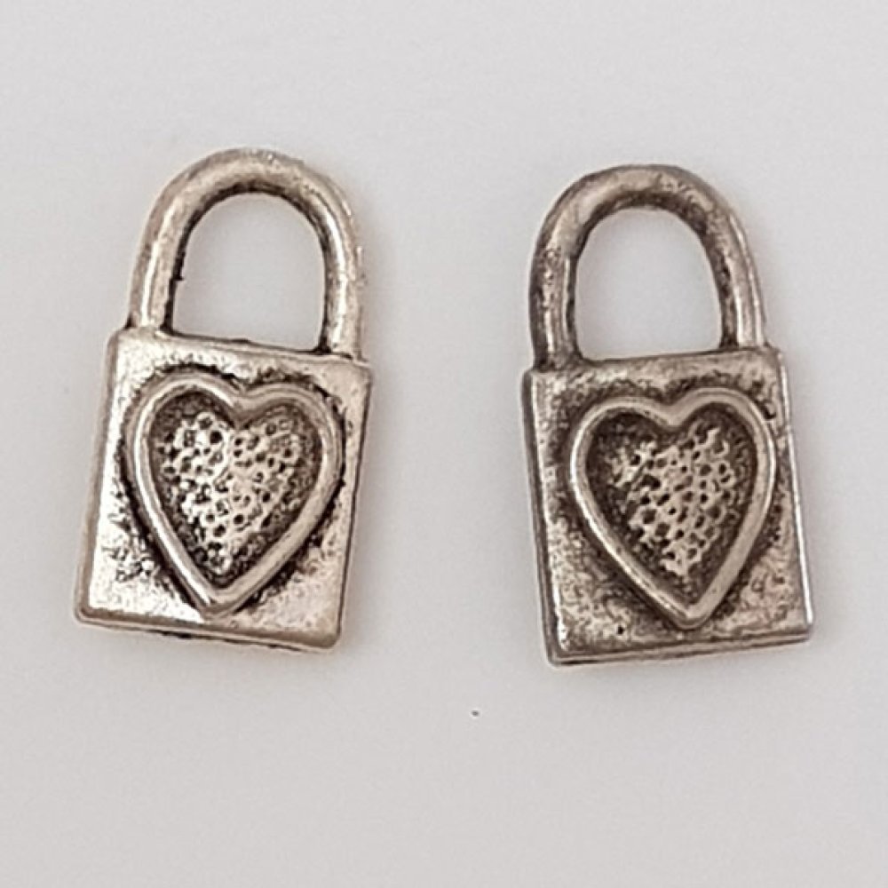 Charm hänglås lås N°04