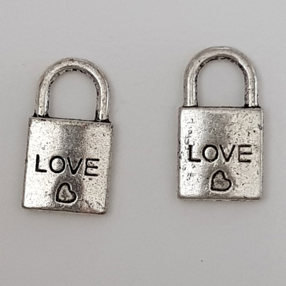 Charm hänglås lås N°06