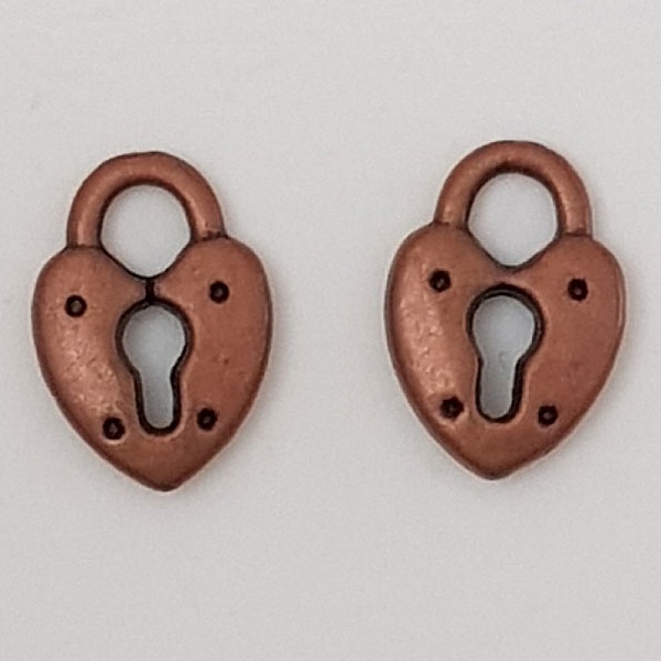 Charm h&auml;ngl&aring;s l&aring;s N&deg;12 Koppar